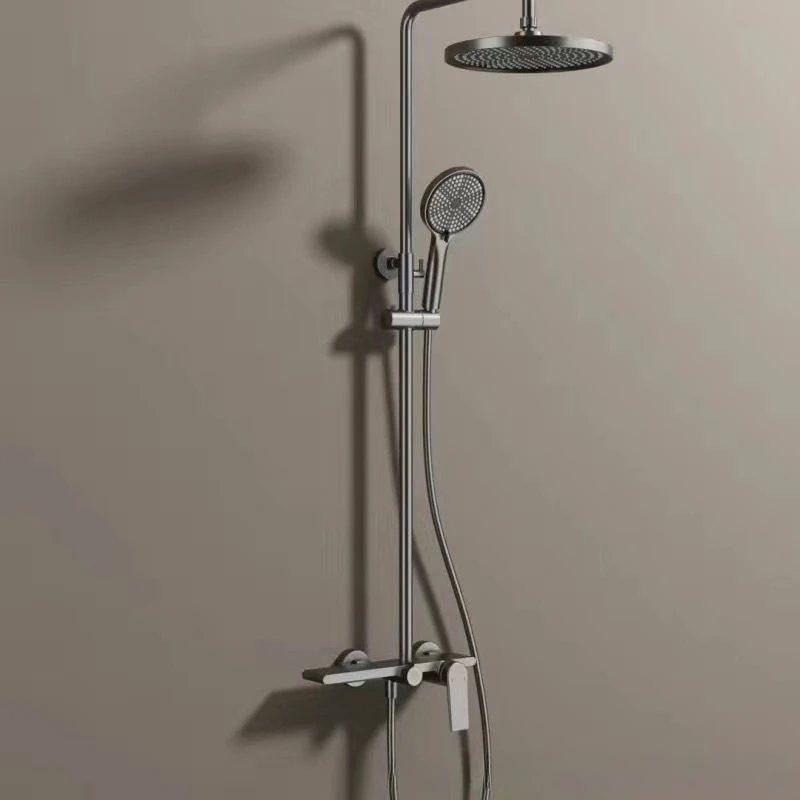 All-copper French hot and cold shower shower set, pressurized shower set
All-copper French hot and cold shower shower set, pressurized shower set