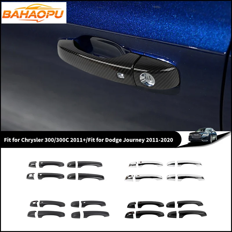 ABS Decoration Door Handle Housing Trim Door Outside Cover for Chrysler 300/300c 2011 Up for Dodge Journey 2011-2020
ABS Decoration Door Handle Housing Trim Door Outside Cover for Chrysler 300/300c 2011 Up for Dodge Journey 2011-2020