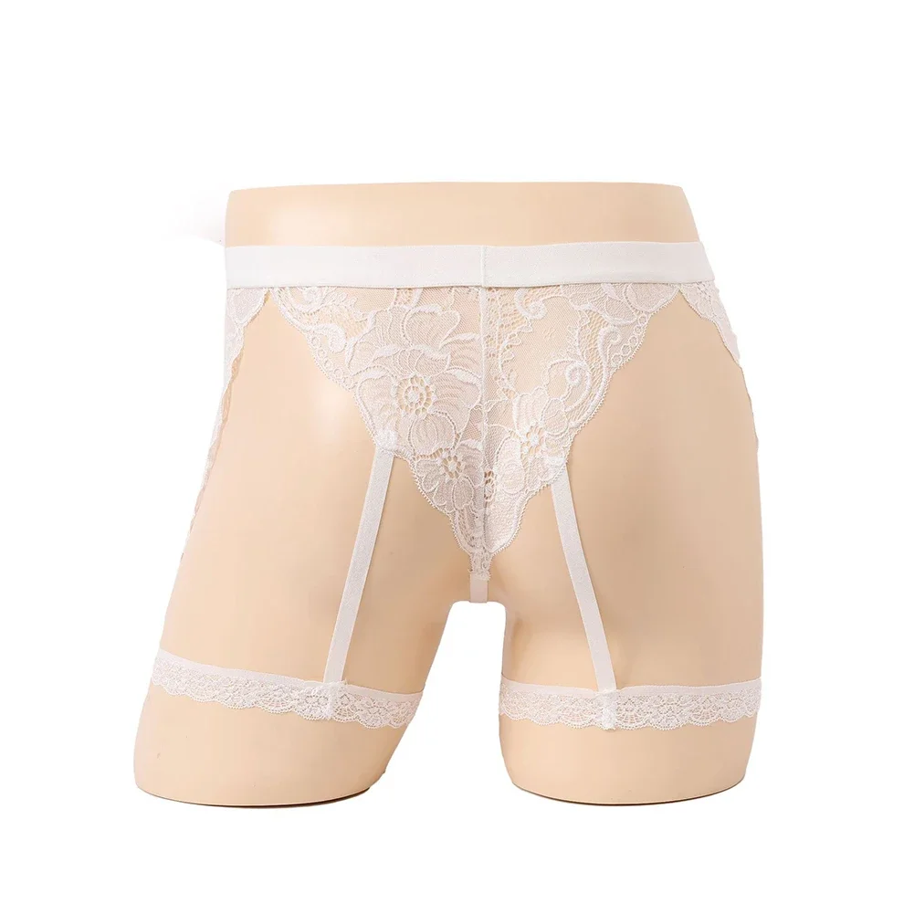 Men's Sexy Lingerie Briefs Sissy Pouch Panties Hollow Lace Jockstrap Bulge G-String Elastic Underwear Thong Nightwear Underpants
Men's Sexy Lingerie Briefs Sissy Pouch Panties Hollow Lace Jockstrap Bulge G-String Elastic Underwear Thong Nightwear Underpants