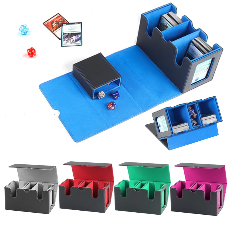 NEW Trading Card Storage Box with Display Window Magnetic PU Leather PTCG Card Storage Organizer Box Perfect Christmas Gift
NEW Trading Card Storage Box with Display Window Magnetic PU Leather PTCG Card Storage Organizer Box Perfect Christmas Gift
