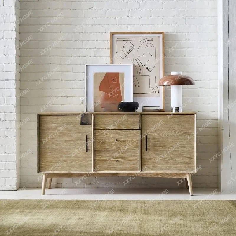 Q Retro style old dining side cabinet solid wood living room wall side cabinet simple log style locker
Q Retro style old dining side cabinet solid wood living room wall side cabinet simple log style locker