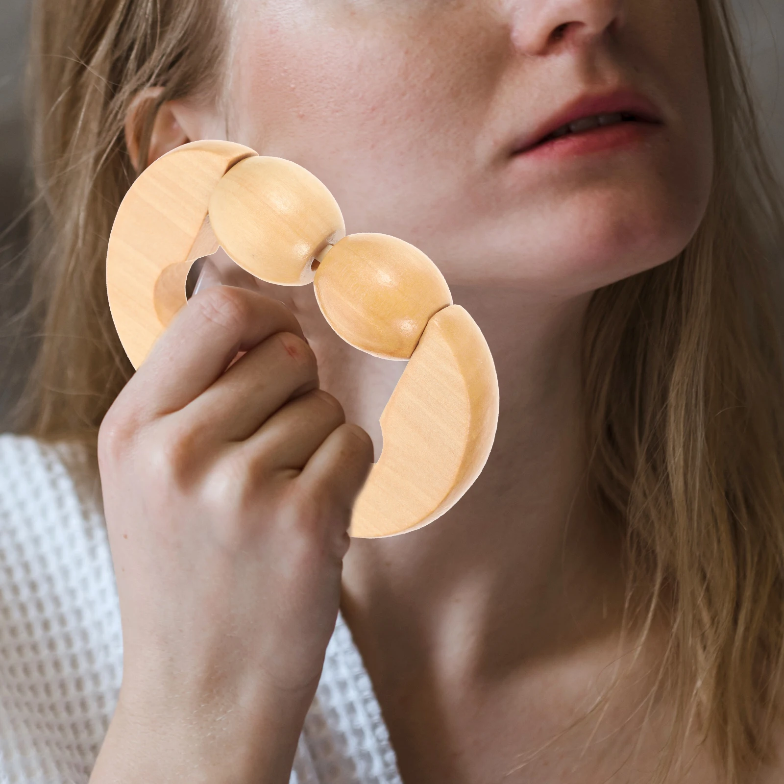 s Massage D shaped Wood Roller Leg Massage Tool for Home Neck Leg Back Muscle Stretching H held Massager Portable
s Massage D shaped Wood Roller Leg Massage Tool for Home Neck Leg Back Muscle Stretching H held Massager Portable
