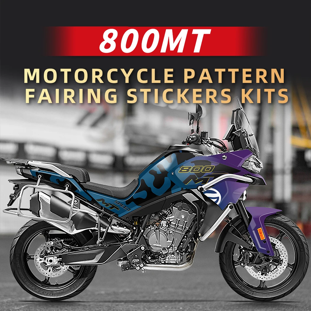 High-Quality Waterproof Vinyl Sticker Kits for CFMOTO 800MT Motorcycle - Protective Decals with Custom Patterns, Style Options
High-Quality Waterproof Vinyl Sticker Kits for CFMOTO 800MT Motorcycle - Protective Decals with Custom Patterns, Style Options