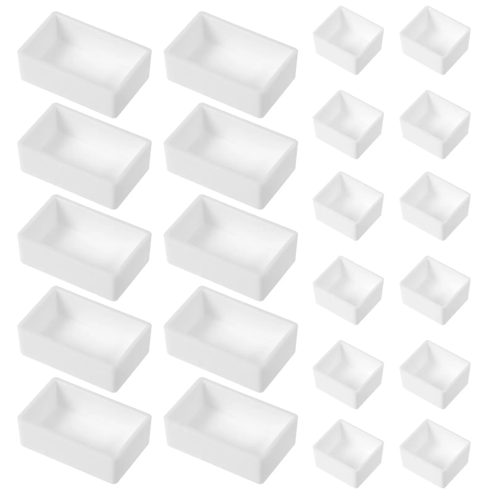 1Set Plastic Watercolor Pans Empty Full and Half Size Reusable White Paint Pan Set for Artists Students DIY Watercolor Oils
1Set Plastic Watercolor Pans Empty Full and Half Size Reusable White Paint Pan Set for Artists Students DIY Watercolor Oils