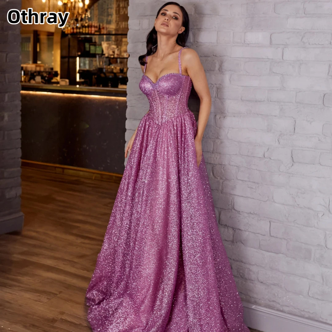 Othray Spaghetti Straps Party Dresses Corset A-line Evening Dress Sleeveless Floor Length Prom Gown Formal Long Occasion Wear
Othray Spaghetti Straps Party Dresses Corset A-line Evening Dress Sleeveless Floor Length Prom Gown Formal Long Occasion Wear