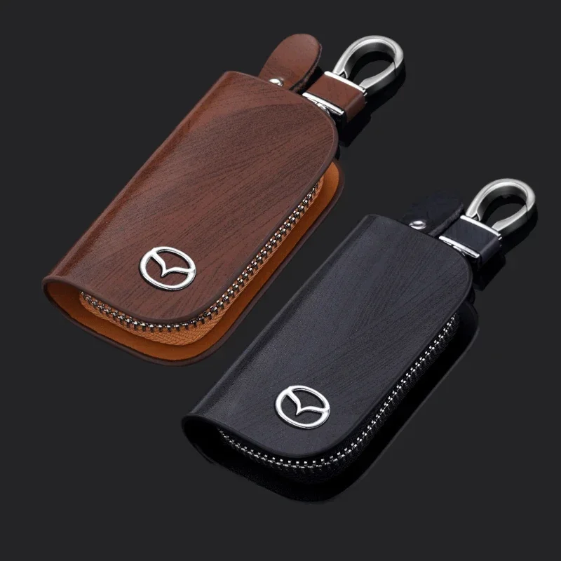 Suitable for Mazda 2, 3, 6, 323, 626, RX-8, RX-7, MX-3, MX-5, Axela, Speed, CX-9, CX-7, CX-6, and CX-5. Leather car key case and
Suitable for Mazda 2, 3, 6, 323, 626, RX-8, RX-7, MX-3, MX-5, Axela, Speed, CX-9, CX-7, CX-6, and CX-5. Leather car key case and
