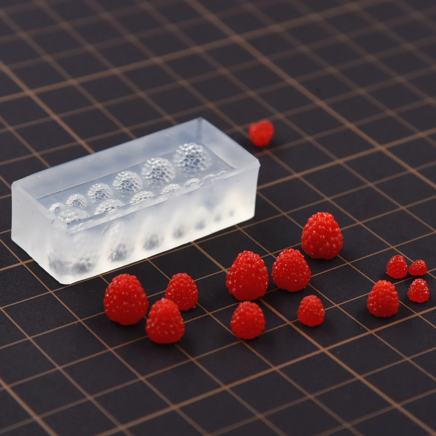 Polymer Clay Mini Raspberry Silicone Mold BJD doll House Food toy DIY Fasting Raspberry Silicone Molds
Polymer Clay Mini Raspberry Silicone Mold BJD doll House Food toy DIY Fasting Raspberry Silicone Molds