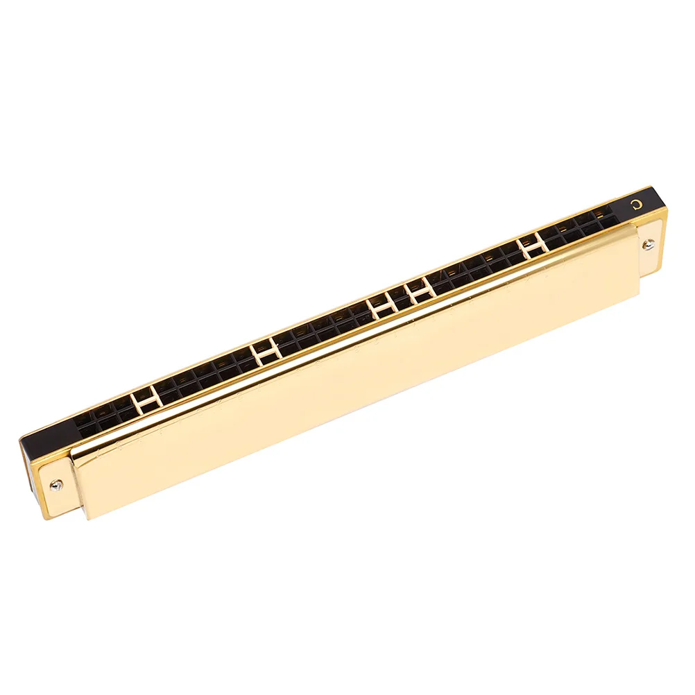 Harmonicas for Adults Key of Musical Instrument Beginners Golden 28-hole Polyphonic Student
Harmonicas for Adults Key of Musical Instrument Beginners Golden 28-hole Polyphonic Student