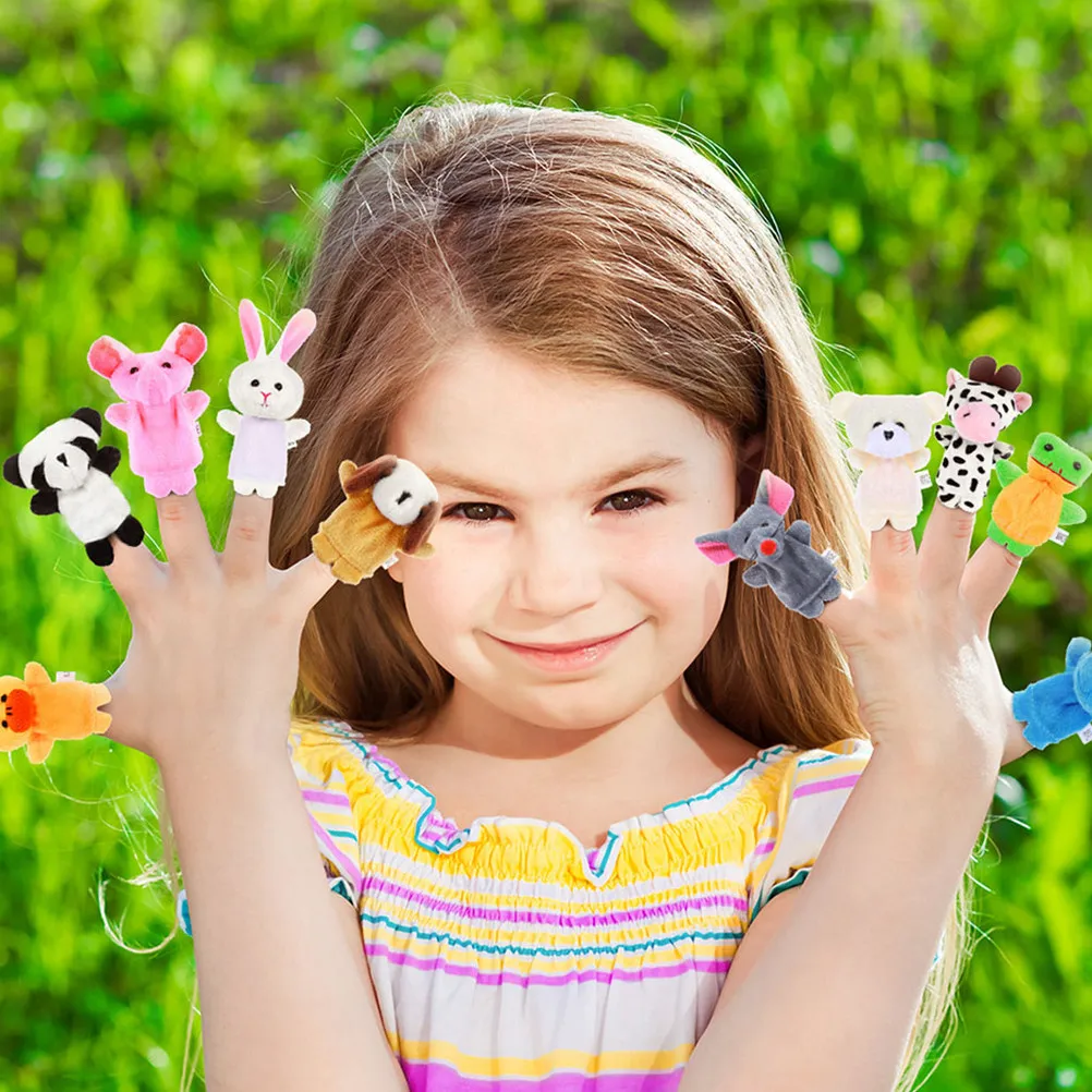 10Pcs Finger Puppets Animal Hand Puppets for Kids Toddlers Storytelling Educational Soft Safe Parent Child Interaction
10Pcs Finger Puppets Animal Hand Puppets for Kids Toddlers Storytelling Educational Soft Safe Parent Child Interaction