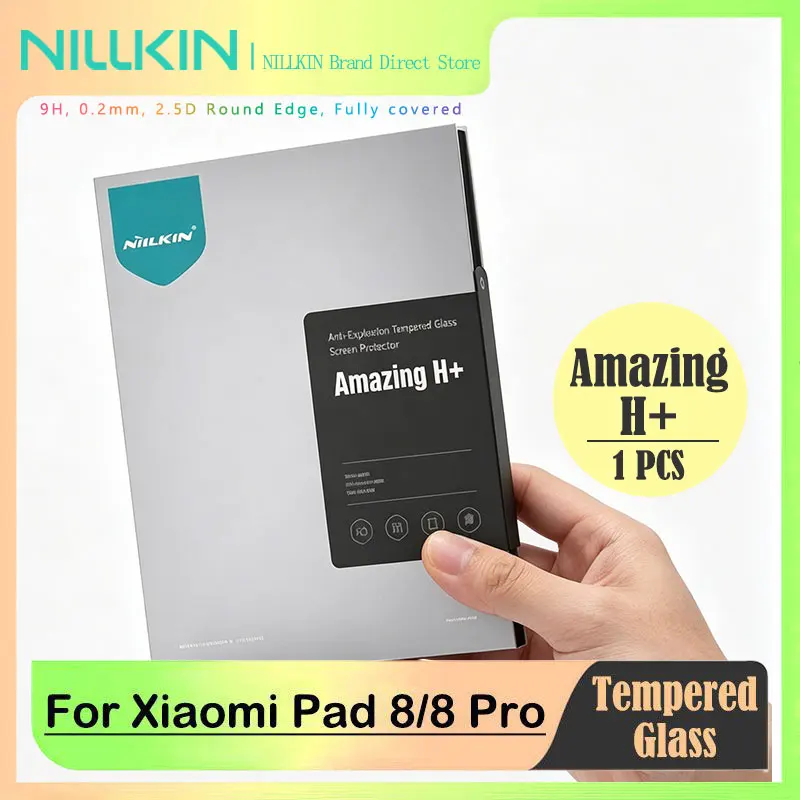 Для Xiaomi Pad 8/Pad 8 Pro, защитное стекло NILLKIN H+ из закаленного стекла, защита от отпечатков пальцев, высокая прозрачность, устойчивость к царапинам
Для Xiaomi Pad 8/Pad 8 Pro, защитное стекло NILLKIN H+ из закаленного стекла, защита от отпечатков пальцев, высокая прозрачность, устойчивость к царапинам