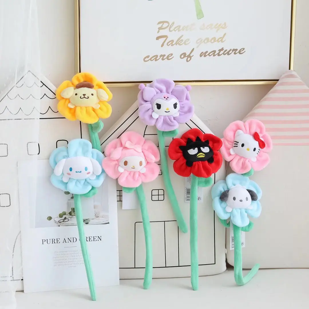 Cartoon Sanrio Melody Sunflower Holding Plush Flowers In Hand Curtain Tie Straps Anime Rope Doll Decorations for Girls' Bedrooms
Cartoon Sanrio Melody Sunflower Holding Plush Flowers In Hand Curtain Tie Straps Anime Rope Doll Decorations for Girls' Bedrooms