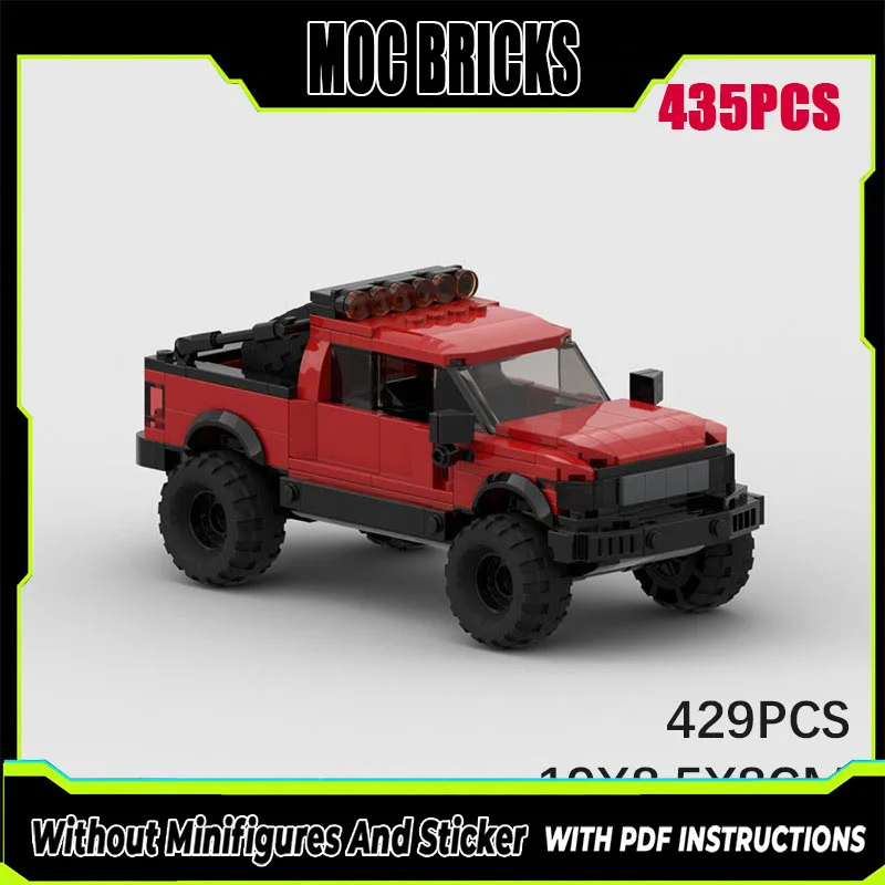 Модель автомобиля, совместимая с Moc, Raptor F150, седан, технология, модульный строительный блок, подарок, рождественская детская игрушка, набор «сделай сам», сборка
Модель автомобиля, совместимая с Moc, Raptor F150, седан, технология, модульный строительный блок, подарок, рождественская детская игрушка, набор «сделай сам», сборка