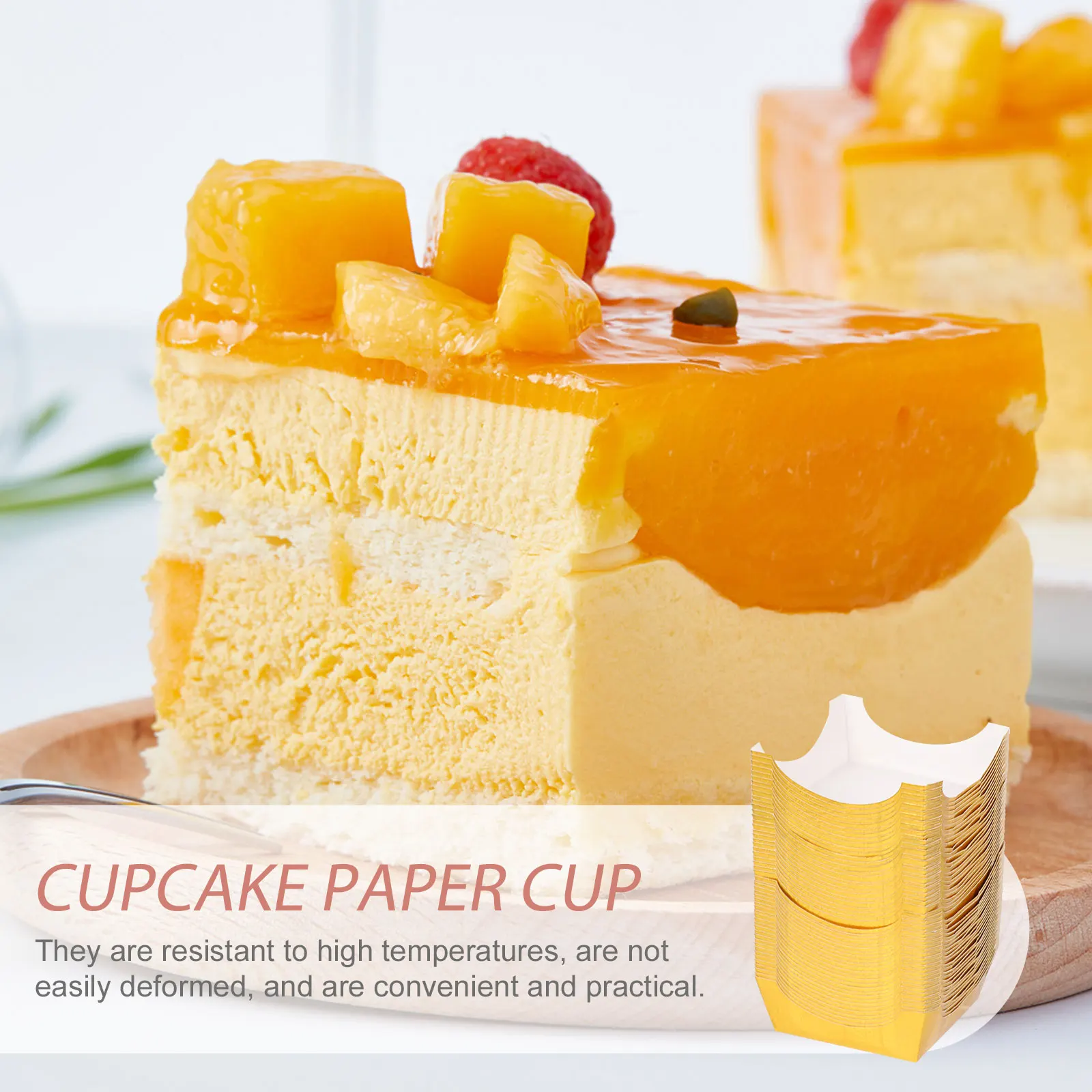 100pcs Mousse Cake Paper Tray Square Cupcake Liners Disposable Baking Cups High Grade Safe Party Accessories
100pcs Mousse Cake Paper Tray Square Cupcake Liners Disposable Baking Cups High Grade Safe Party Accessories