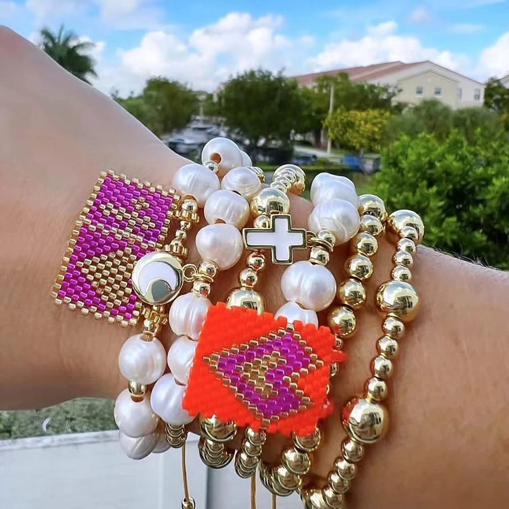 Go2Boho Shinus простой стиль богемный пресноводный жемчуг бусины ручное плетение Регулируемая фотография изящный подарок для девушки
Go2Boho Shinus простой стиль богемный пресноводный жемчуг бусины ручное плетение Регулируемая фотография изящный подарок для девушки