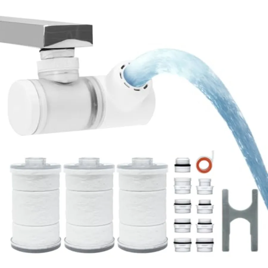 Premium Washbasin Faucet Crafted with Korea's Beauty Wisdom Pure Carbon Filters for Bathroom and Kitchen, Carbon Composite, Fil
Premium Washbasin Faucet Crafted with Korea's Beauty Wisdom Pure Carbon Filters for Bathroom and Kitchen, Carbon Composite, Fil