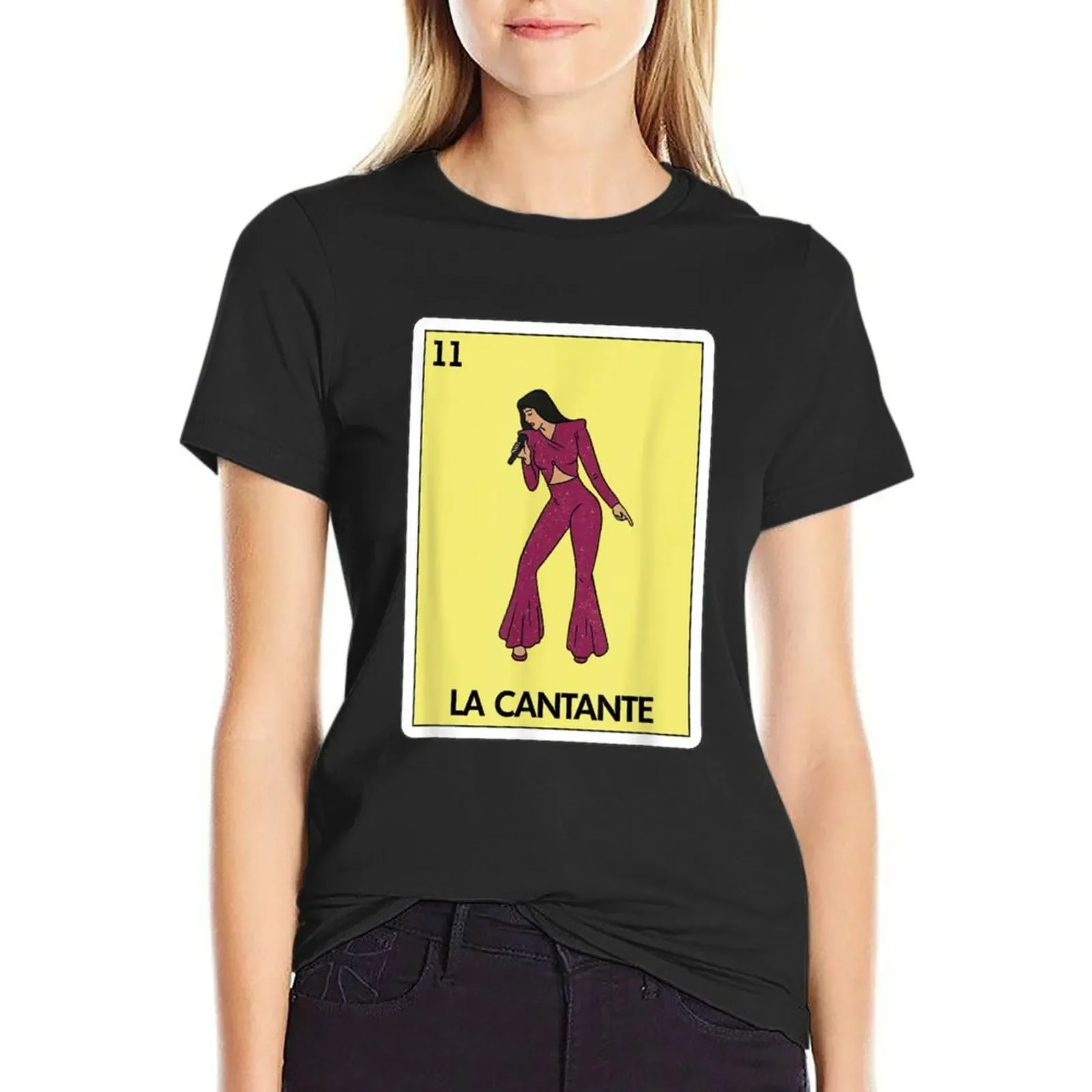 La Cantante Lottery Gift - Mexican Lottery T-Shirt anime hippie clothes plain Women t shirt
La Cantante Lottery Gift - Mexican Lottery T-Shirt anime hippie clothes plain Women t shirt