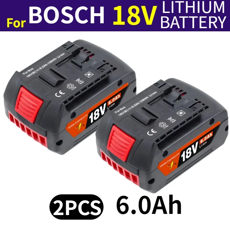 For BOSCH Authentic 18V 6.0AhLITHIUM-ION BATTERY GBA 18V 6.0Ah18V ProfessionalGBA GSRGSB BAT609 BAT618✅w/Fuel Guage
For BOSCH Authentic 18V 6.0AhLITHIUM-ION BATTERY GBA 18V 6.0Ah18V ProfessionalGBA GSRGSB BAT609 BAT618✅w/Fuel Guage