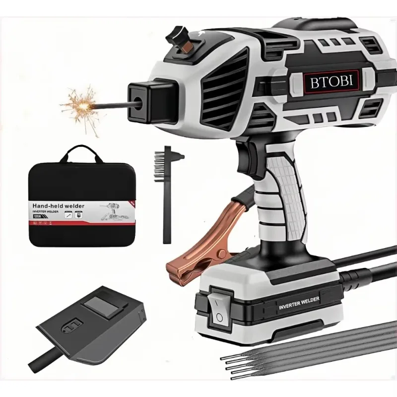 【Fashionable】Portable Handheld 110V, 120A ARC Stick Welder With IGBT Inverter, Welding Rods For DIY, Repair And Metalwork, G
【Fashionable】Portable Handheld 110V, 120A ARC Stick Welder With IGBT Inverter, Welding Rods For DIY, Repair And Metalwork, G