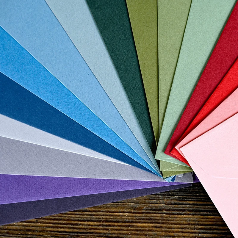 20PCS Small Paper Envelope Candy Color Gift Envelopes 120gsm Thick Envelope for Postcard Stationery Supplies 11.4x16.2cm
20PCS Small Paper Envelope Candy Color Gift Envelopes 120gsm Thick Envelope for Postcard Stationery Supplies 11.4x16.2cm