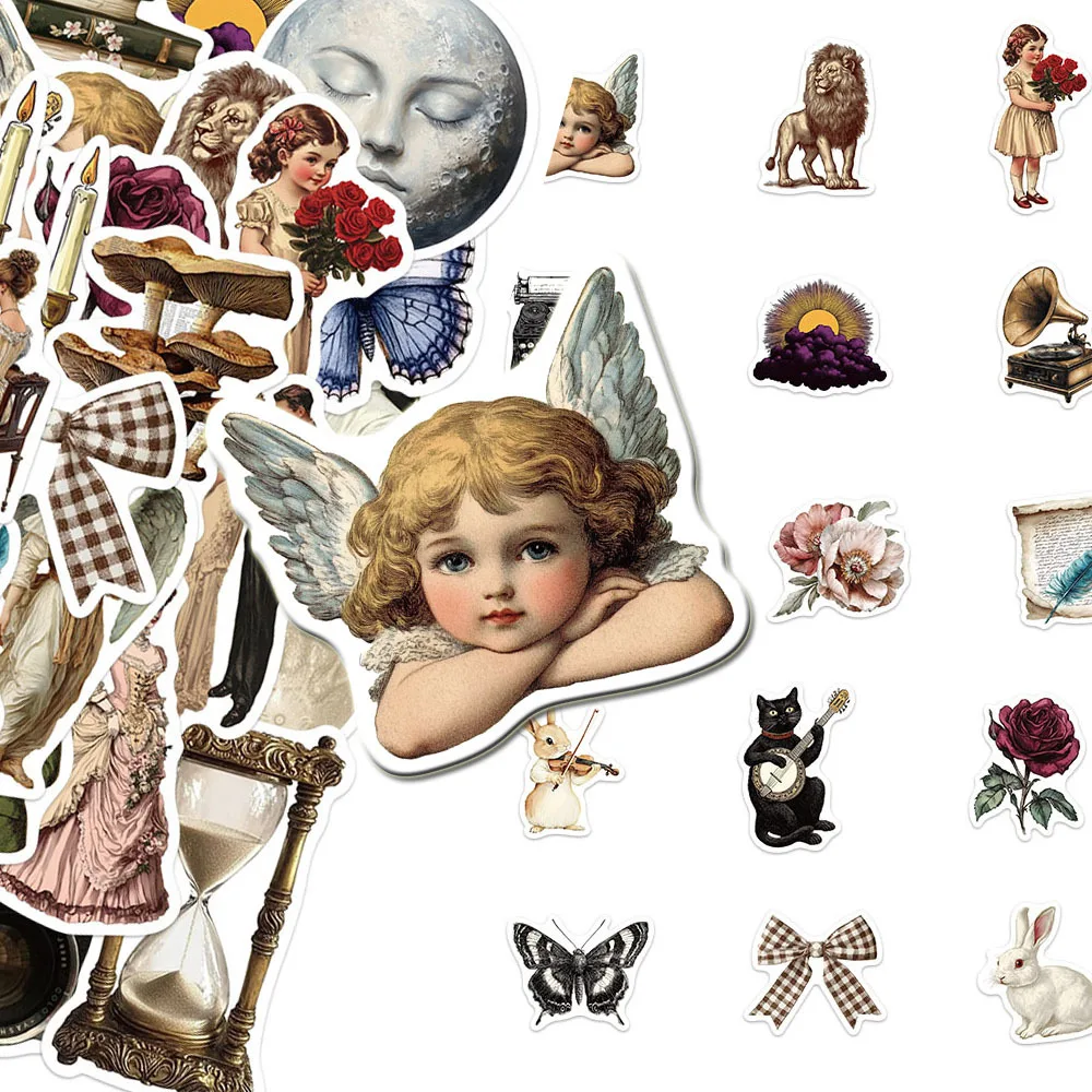 10/30/50PCS Vintage Art Aesthetics Stickers Cartoon Graffiti DIY Guitar Phone Laptop Water Cup Skateboard Waterproof Decals
10/30/50PCS Vintage Art Aesthetics Stickers Cartoon Graffiti DIY Guitar Phone Laptop Water Cup Skateboard Waterproof Decals