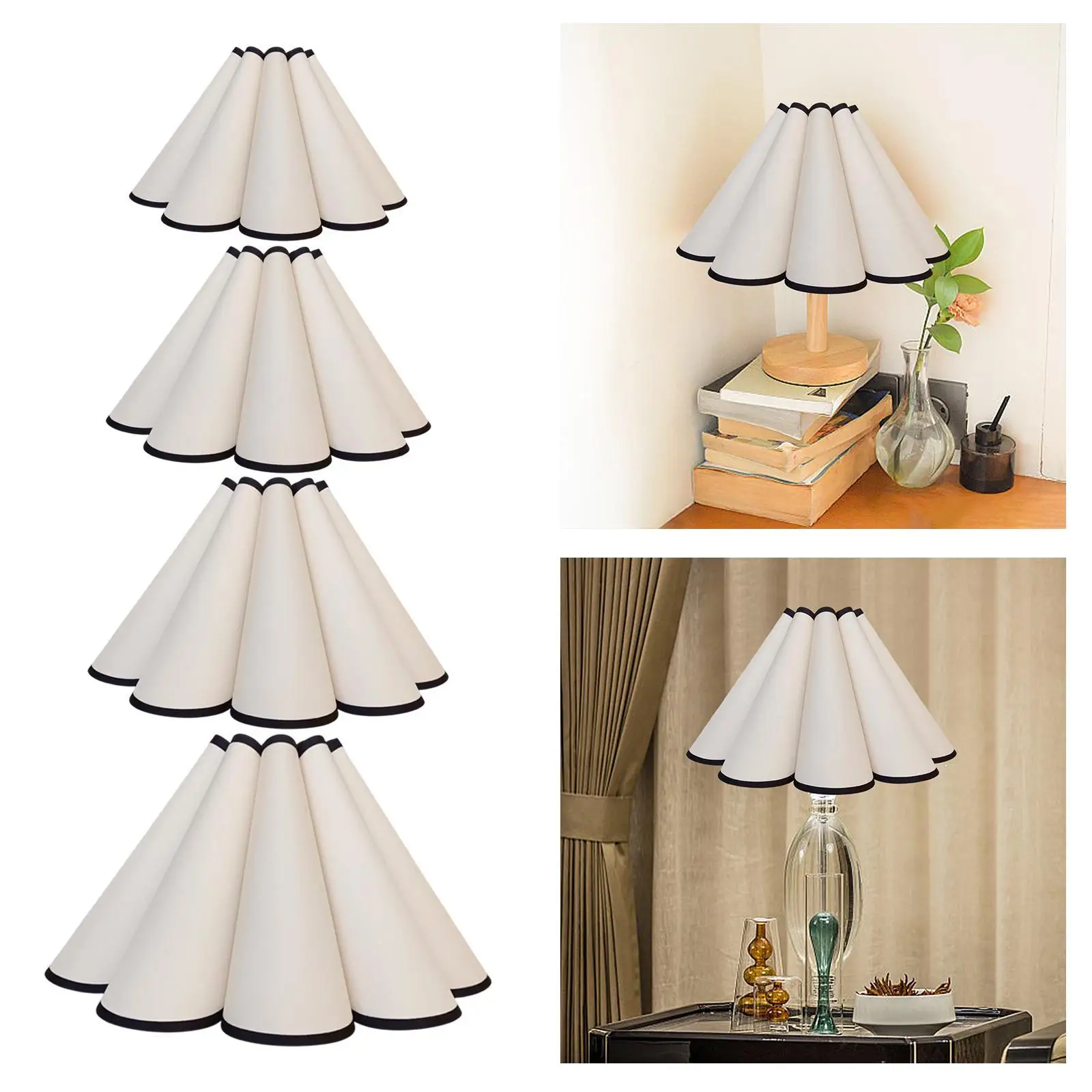 Petal Cloth Lamp Shade Fashion Accessories Wall Light Cover Lampshade for Desk Lamps Bedroom Home Decor Bedside Farmhouse
Petal Cloth Lamp Shade Fashion Accessories Wall Light Cover Lampshade for Desk Lamps Bedroom Home Decor Bedside Farmhouse