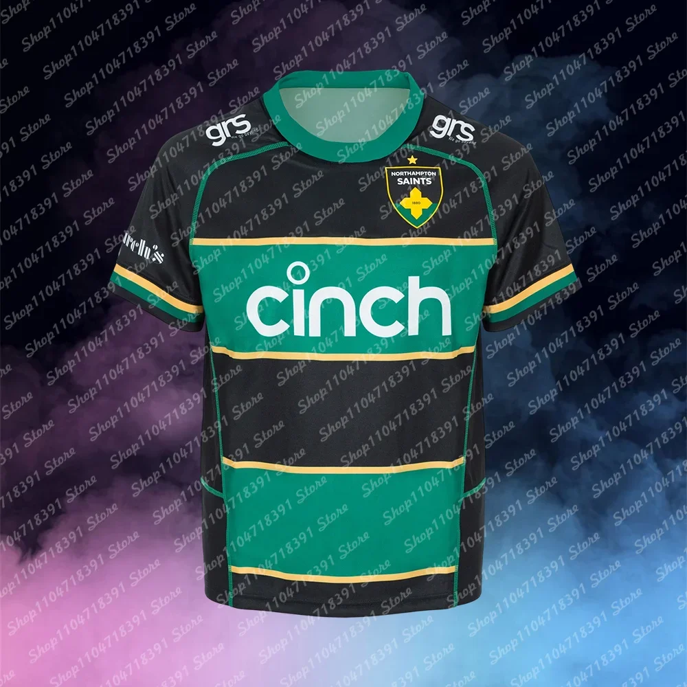 Джерси для регби Northampton Saints, мужская повседневная футболка для занятий спортом на открытом воздухе, удобная, быстросохнущая, с короткими рукавами, детский тренд
Джерси для регби Northampton Saints, мужская повседневная футболка для занятий спортом на открытом воздухе, удобная, быстросохнущая, с короткими рукавами, детский тренд