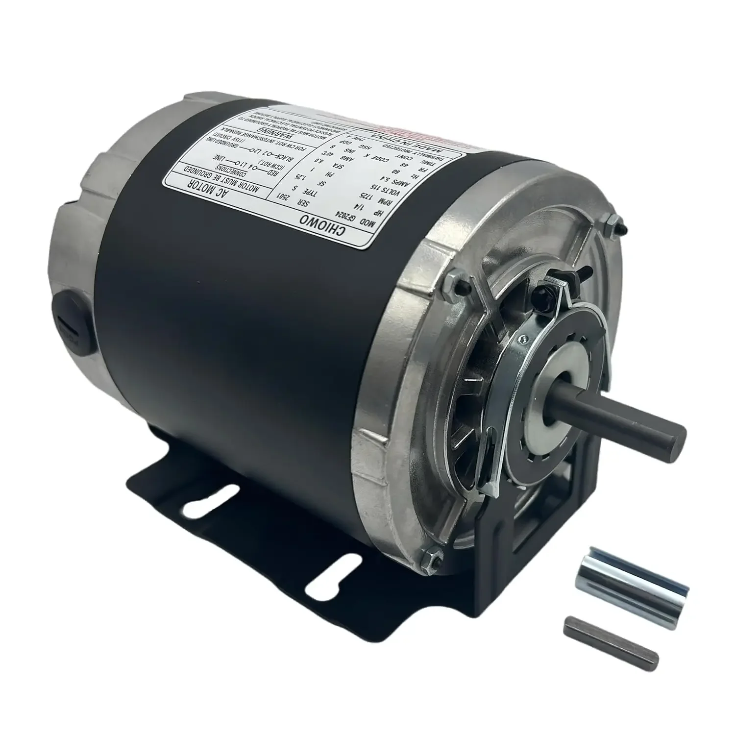 GF2024 Electric Fan Motor Quarter Hp 1725 Rpm 115 Volts 60Hz 48 Frame ODP Ball Bearing Belt Drive Replacement
GF2024 Electric Fan Motor Quarter Hp 1725 Rpm 115 Volts 60Hz 48 Frame ODP Ball Bearing Belt Drive Replacement