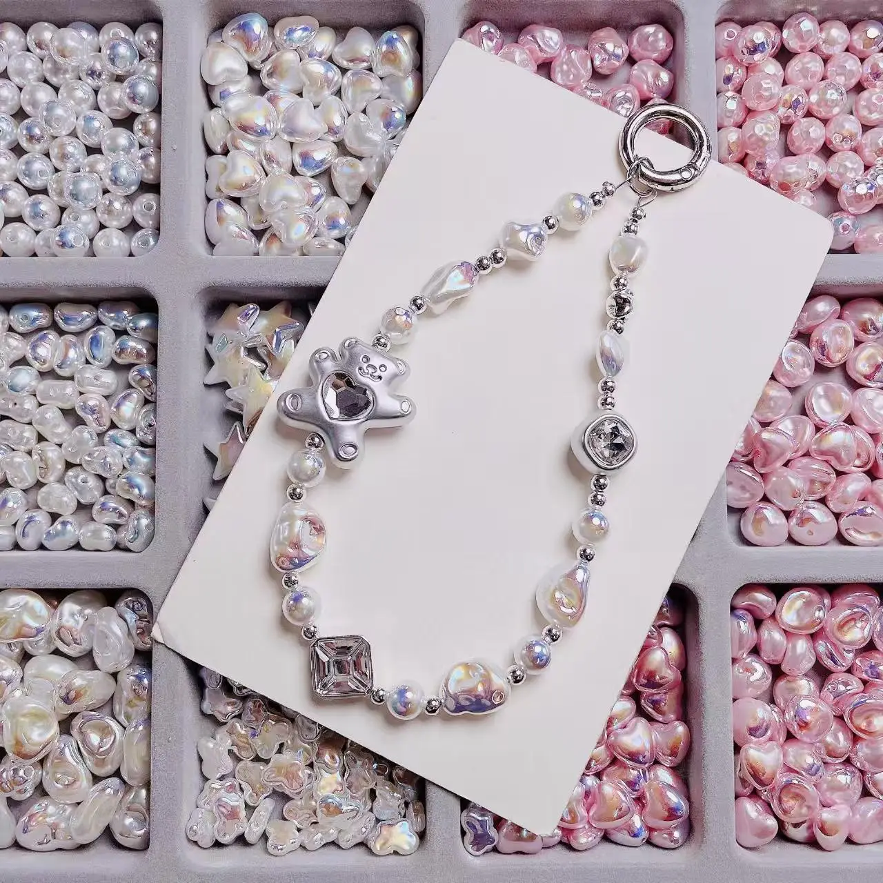 50pcs Irregular Imitation Pearl Beads, Faux Pearl Resin Beads with Hole for DIY Necklace Bracelet Making, Jewelry Craft Supplies
50pcs Irregular Imitation Pearl Beads, Faux Pearl Resin Beads with Hole for DIY Necklace Bracelet Making, Jewelry Craft Supplies