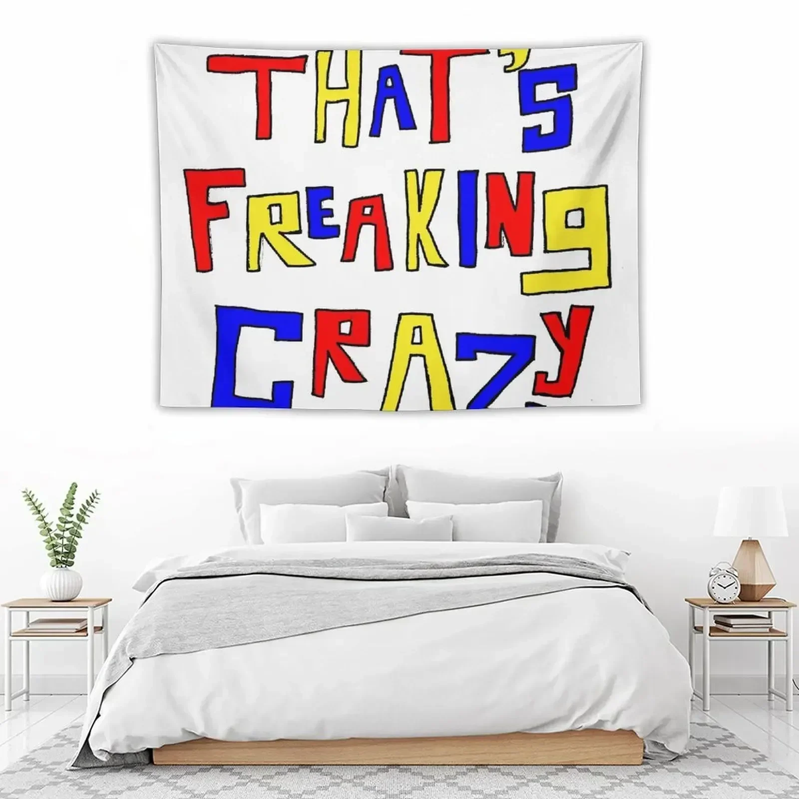 THATS FREAKING CRAZY Tapestry Home Decorating Cute Room Decor On The Wall Decorative Wall Tapestry
THATS FREAKING CRAZY Tapestry Home Decorating Cute Room Decor On The Wall Decorative Wall Tapestry