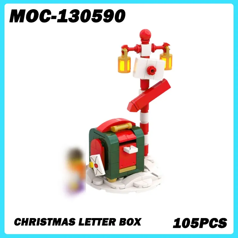 MOC-130590 Christmas Seires Christmas Letter Box DIY Bricks, Puzzle Model Small Particles Education Toys Birthday Gift 105PCS
MOC-130590 Christmas Seires Christmas Letter Box DIY Bricks, Puzzle Model Small Particles Education Toys Birthday Gift 105PCS