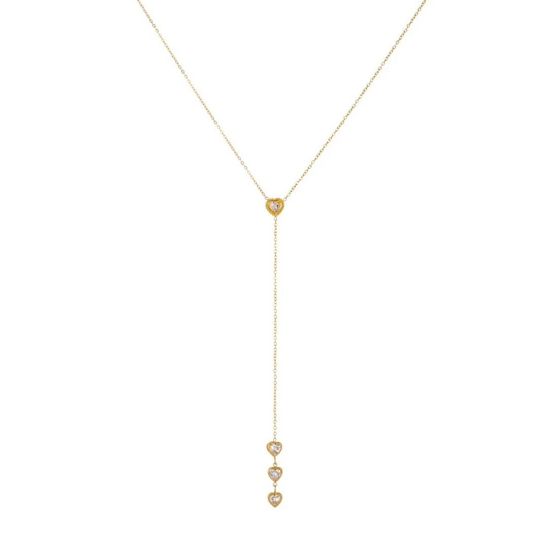 Punk Fashion Iced Out Love Heart Pendant Female Gold Color Stainless Steel Long Chain Link Necklace for Women Trendy Jewelry
Punk Fashion Iced Out Love Heart Pendant Female Gold Color Stainless Steel Long Chain Link Necklace for Women Trendy Jewelry