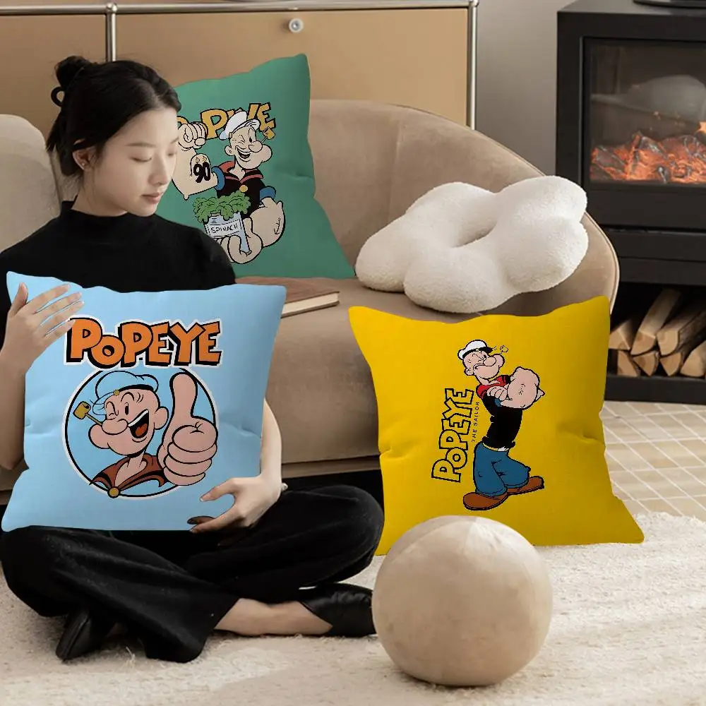 Animation Popeye Retro Cushion Cover Inches Farmhouse Decor Home Throw Pillow Covers for Couch Decorations
Animation Popeye Retro Cushion Cover Inches Farmhouse Decor Home Throw Pillow Covers for Couch Decorations
