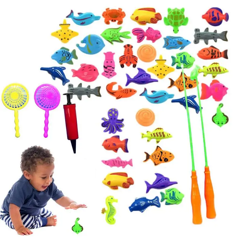 Magnetic Fishing Game Toys Baby Shower Games Fishing Bath Toy Bathtub Fishing Toys For Bath Bathroom Pool Water Toys
Magnetic Fishing Game Toys Baby Shower Games Fishing Bath Toy Bathtub Fishing Toys For Bath Bathroom Pool Water Toys