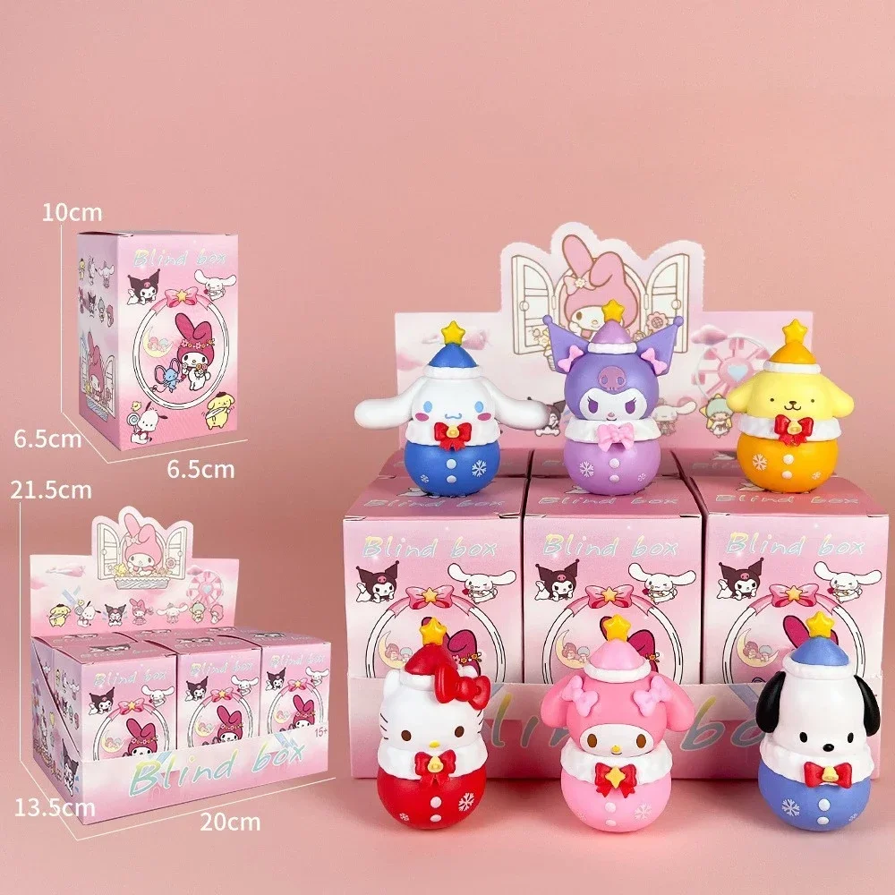 6pcs Sanrio Blind Box Winter Water Bell Series Trendy Surprise Figure Bell Ornament Pendant Decoration Christmas Holiday Gift
6pcs Sanrio Blind Box Winter Water Bell Series Trendy Surprise Figure Bell Ornament Pendant Decoration Christmas Holiday Gift