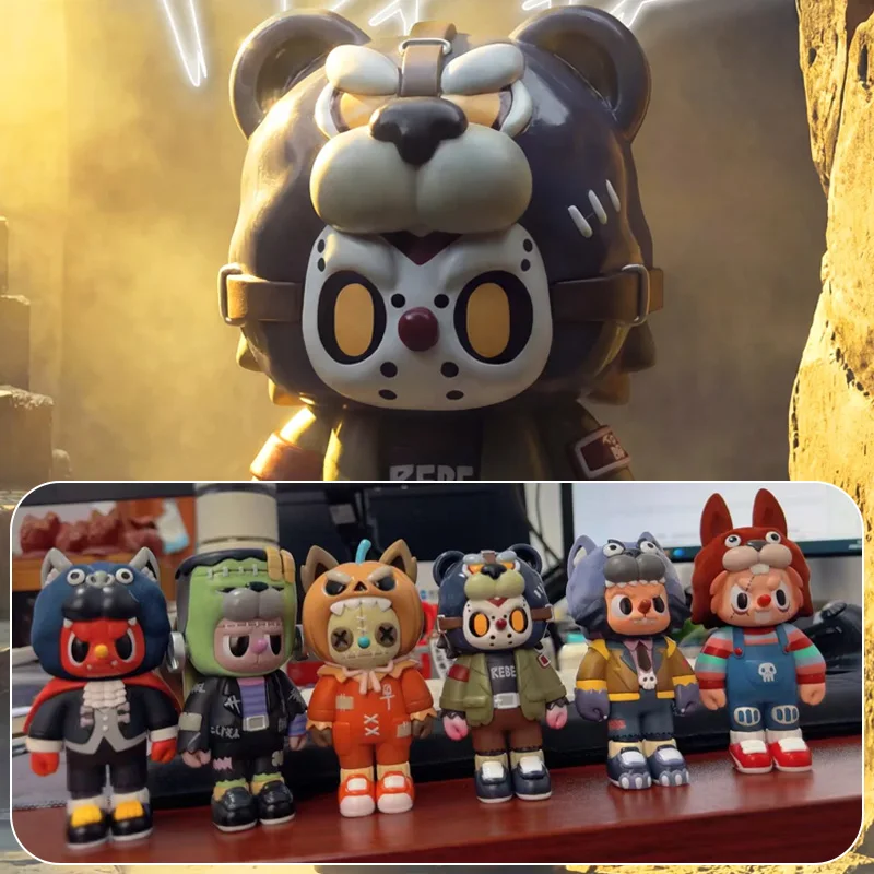 ChaoSweet Blind Box Rebel Bear Monster Series Blind Doll Anime Action Figure Darkness Mystery Box Ornament Decor Collector Gift
ChaoSweet Blind Box Rebel Bear Monster Series Blind Doll Anime Action Figure Darkness Mystery Box Ornament Decor Collector Gift