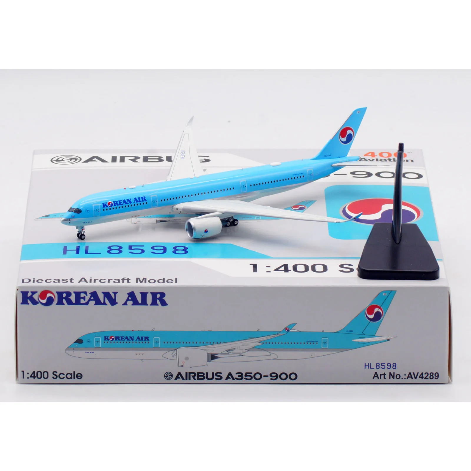 AV4289 Коллекционный самолет из сплава, подарок авиации 1:400 KOREAN AIR «SkyTeam», Airbus A350-900, литая под давлением модель самолета HL8598
AV4289 Коллекционный самолет из сплава, подарок авиации 1:400 KOREAN AIR «SkyTeam», Airbus A350-900, литая под давлением модель самолета HL8598