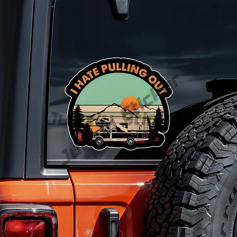 I Hate Pulling Out Camping Funny Decal Adventure Camping Joke Sticker Vinyl Car Decal
I Hate Pulling Out Camping Funny Decal Adventure Camping Joke Sticker Vinyl Car Decal