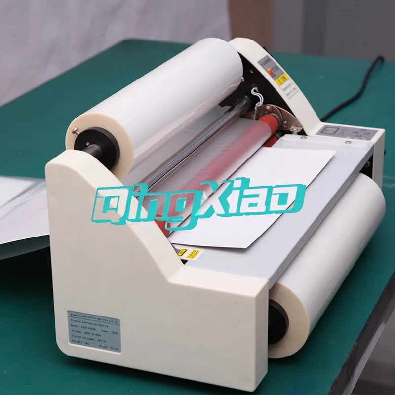 V480 Small Electric Laminating Machine Electronic Temperature Control Laminator Dual-Use Cold Hot Laminating Machine
V480 Small Electric Laminating Machine Electronic Temperature Control Laminator Dual-Use Cold Hot Laminating Machine