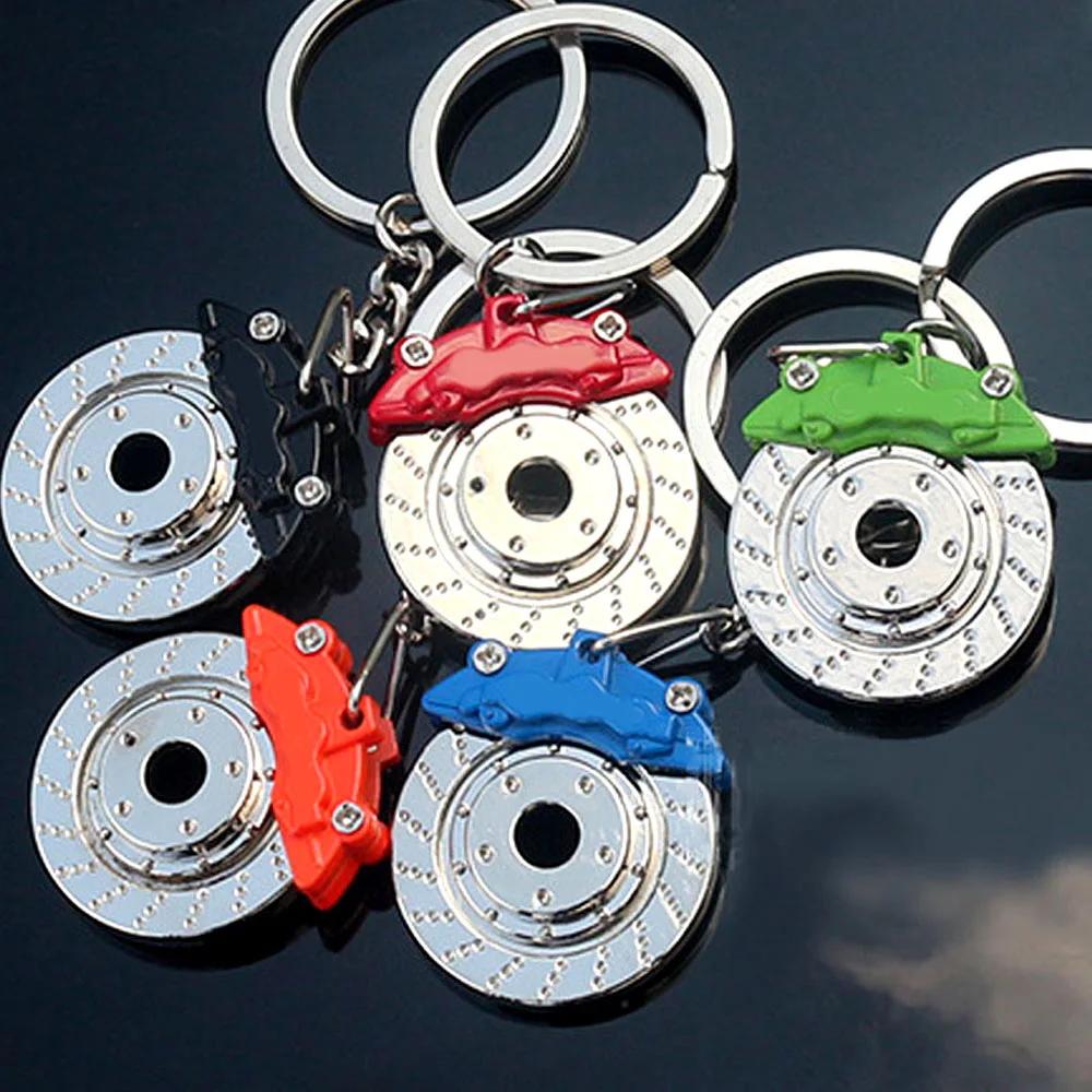 Universal Brake Disc Wheel Caliper Key Chain Car Brake Disc Model Keychain Key Ring 3D Metal Auto Part Turbo Keyring Gift Gadget
Universal Brake Disc Wheel Caliper Key Chain Car Brake Disc Model Keychain Key Ring 3D Metal Auto Part Turbo Keyring Gift Gadget