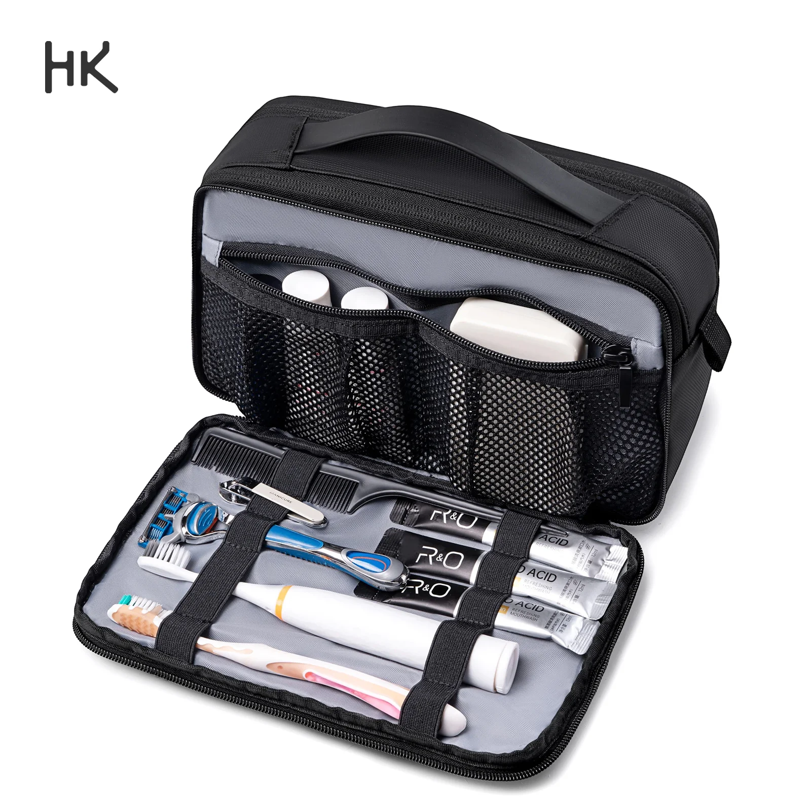 HK Waterproof Make-up Bag Lightweight Cosmetic Pouch Women's Bag Multifunctinal Storage Organizers Travel Toiletry Bags for Men
HK Waterproof Make-up Bag Lightweight Cosmetic Pouch Women's Bag Multifunctinal Storage Organizers Travel Toiletry Bags for Men