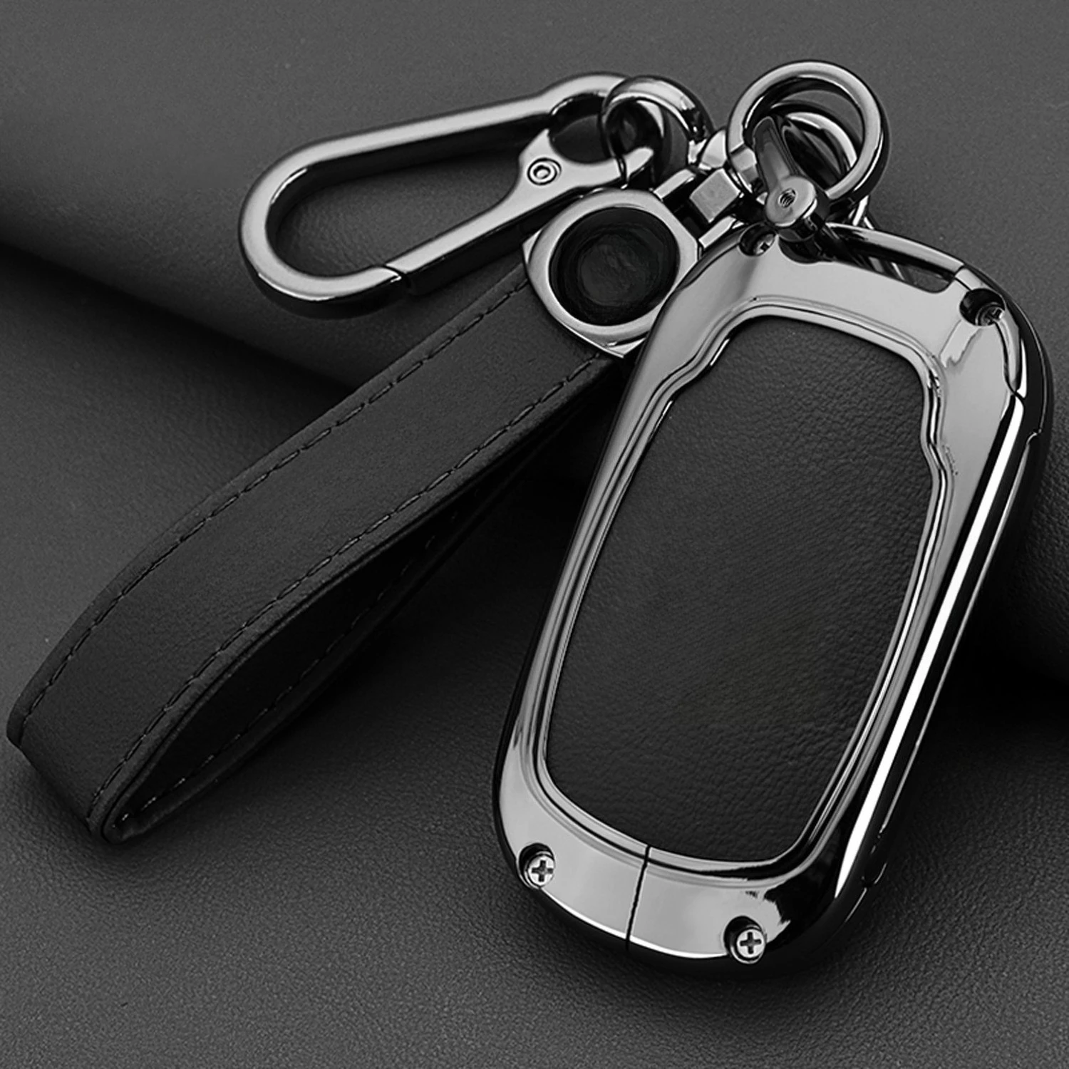 Zinc Alloy Car Key Case Cover for Honda HRV Protective Keychain Key Bag Set Keyless Personality Style Interior Accessorie
Zinc Alloy Car Key Case Cover for Honda HRV Protective Keychain Key Bag Set Keyless Personality Style Interior Accessorie