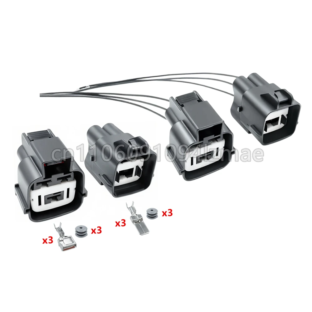 3 Pin 7.8mm Automotive Waterproof Wire Harness Connector Electronic Fan Plug Connector MG642292 MG652290 MG642292-5 MG652290-5
3 Pin 7.8mm Automotive Waterproof Wire Harness Connector Electronic Fan Plug Connector MG642292 MG652290 MG642292-5 MG652290-5