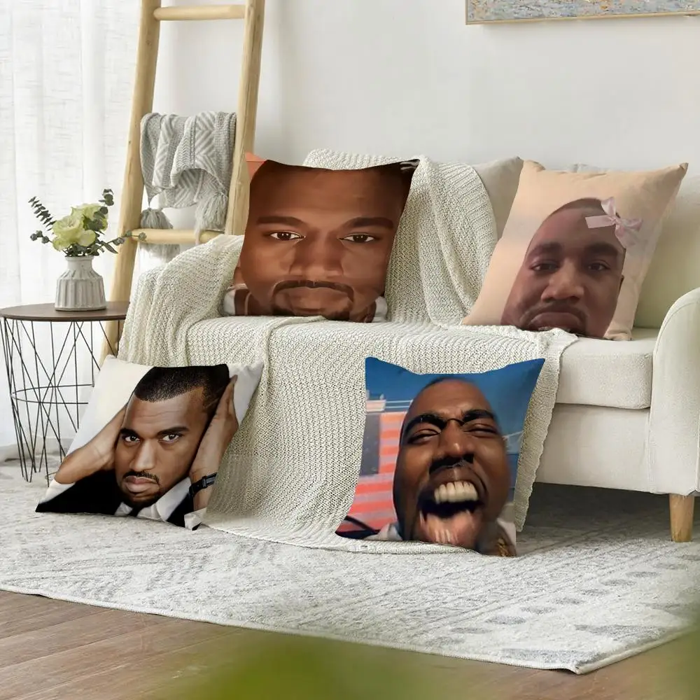 K-Kanye W-West Cushion Cover Organic Linen Pillow Case Double-Sided Print Cushion Cover for Sofa Home Decor Gift
K-Kanye W-West Cushion Cover Organic Linen Pillow Case Double-Sided Print Cushion Cover for Sofa Home Decor Gift