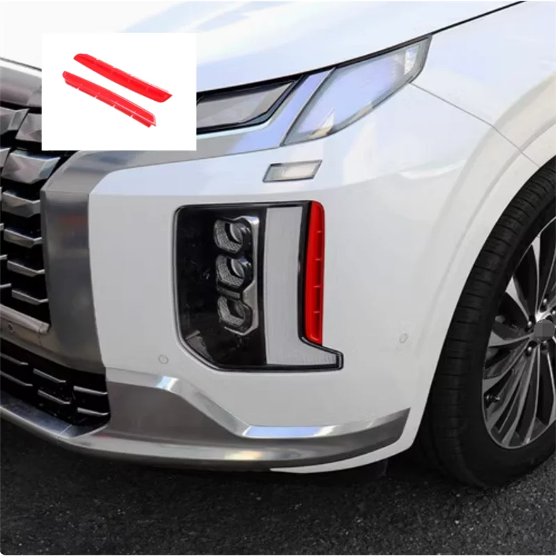 For Hyundai Palisade 2020 2021 2022 Accessories Fog Lights Lamps Eyelid Eyebrow Strip Decoration Cover Trim Car Styling
For Hyundai Palisade 2020 2021 2022 Accessories Fog Lights Lamps Eyelid Eyebrow Strip Decoration Cover Trim Car Styling
