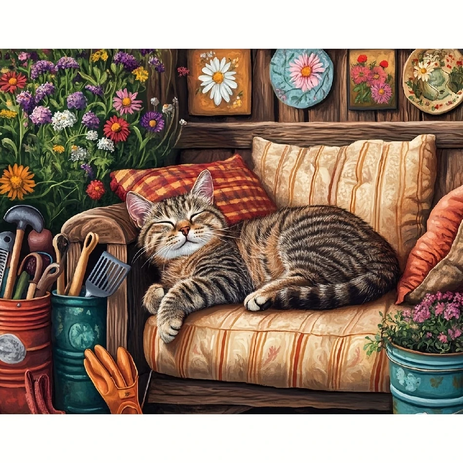 500/1000/1200/2000 PCS Jigsaw Puzzles Cat Sofa Rest Animal Family Activity Game DIY Puzzle for Living Room Home Decor Gift
500/1000/1200/2000 PCS Jigsaw Puzzles Cat Sofa Rest Animal Family Activity Game DIY Puzzle for Living Room Home Decor Gift