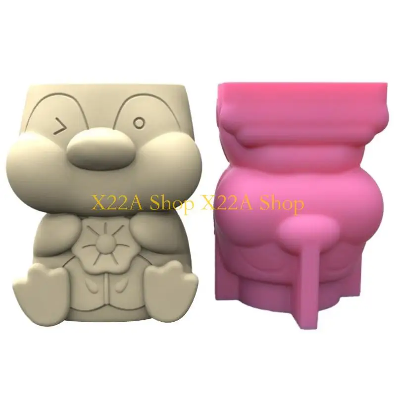 Unique Penguin Flower Pot Silicone Mold Concrete Candlestick Resin Mould DIY Planter Craft Casting Tool
Unique Penguin Flower Pot Silicone Mold Concrete Candlestick Resin Mould DIY Planter Craft Casting Tool
