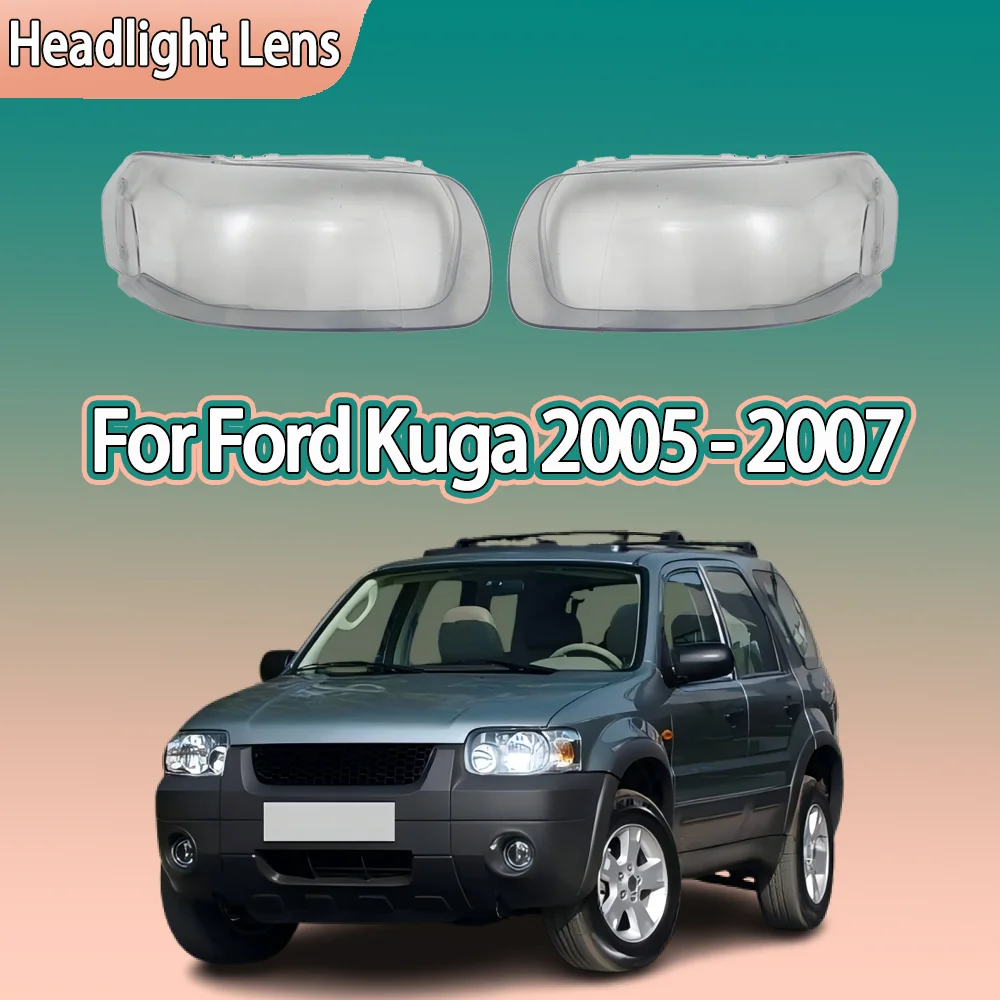 Для Ford Kuga 2005 2006 2007, крышка передней фары автомобиля, прозрачный корпус фары, линза, замена оригинального абажура из плексигласа
Для Ford Kuga 2005 2006 2007, крышка передней фары автомобиля, прозрачный корпус фары, линза, замена оригинального абажура из плексигласа