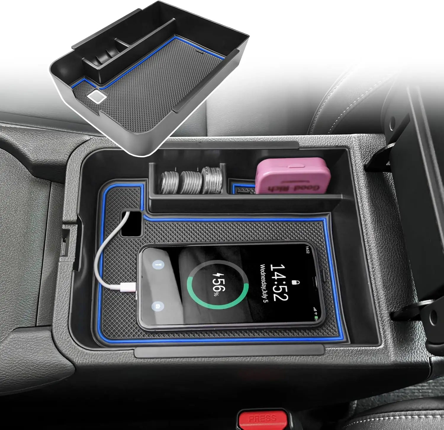 Kptidy Center Console Organizer Tray For Nissan Sentra 2020 2021 2022 2023 2024 2025 Middle Console Organizer Armrest Car Box
Kptidy Center Console Organizer Tray For Nissan Sentra 2020 2021 2022 2023 2024 2025 Middle Console Organizer Armrest Car Box