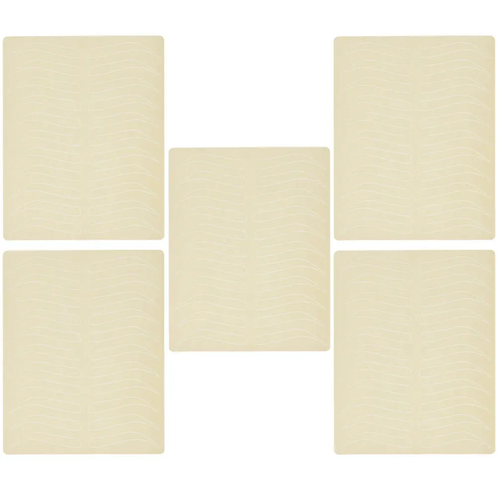 5Pcs Eyebrow Practice Skin Made of Soft Silicone Real Skin Artist Training Tool for Practice
5Pcs Eyebrow Practice Skin Made of Soft Silicone Real Skin Artist Training Tool for Practice