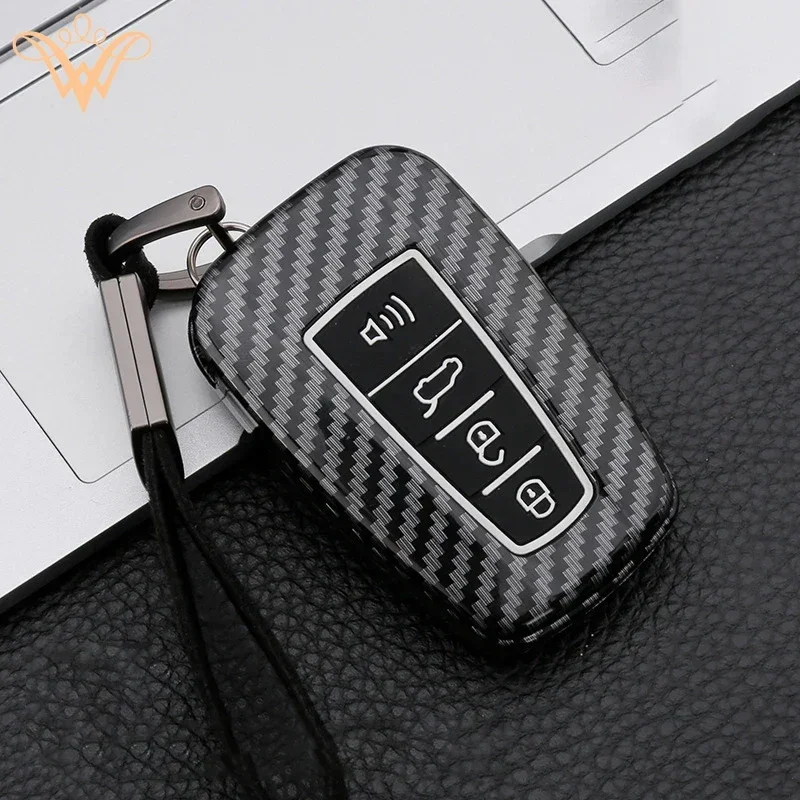 ABS Carbon Fiber Car Key Case Cover For Toyota Prius Camry Corolla CHR C-HR RAV4 Land Cruiser Prado Protector Shell Accessories
ABS Carbon Fiber Car Key Case Cover For Toyota Prius Camry Corolla CHR C-HR RAV4 Land Cruiser Prado Protector Shell Accessories